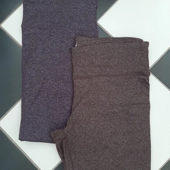 Set of 2 leggings (Brown and Purple) - Picture 6 of 7
